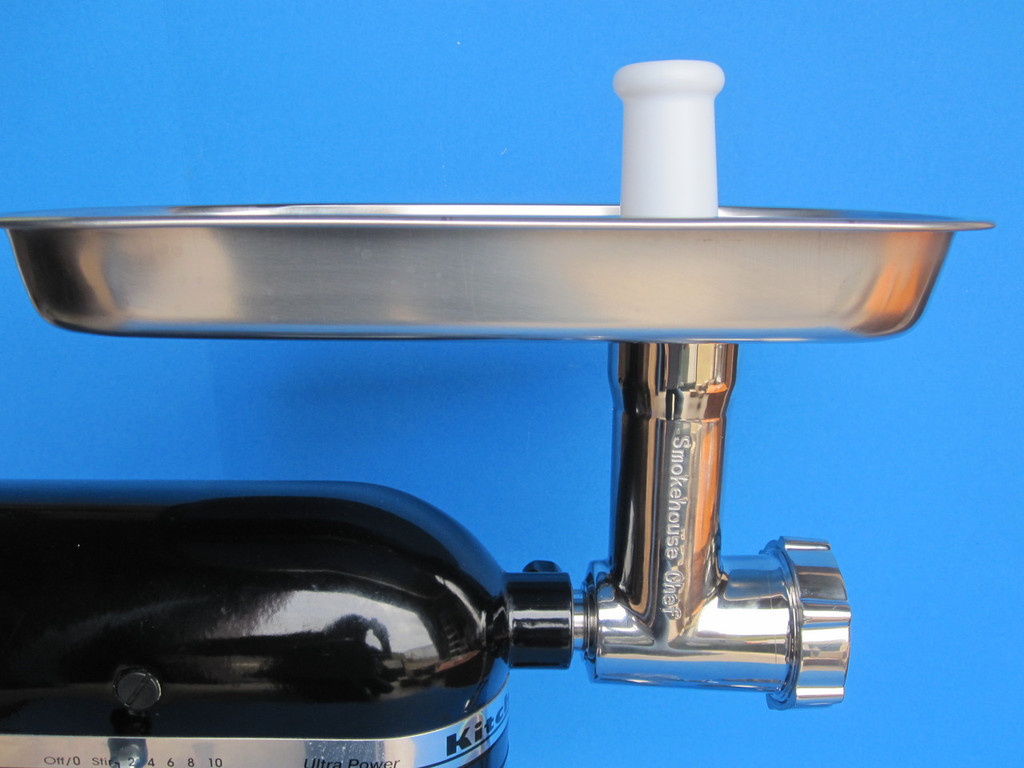 The Original STAINLESS STEEL Meat Grinder Food Chopper Attachment for Stainless Steel Kitchenaid Meat Grinder Attachment