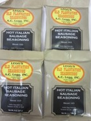 HOT ITALIAN Sausage Seasoning for 100 Lbs of Links or Ground *Favorite Recipe*