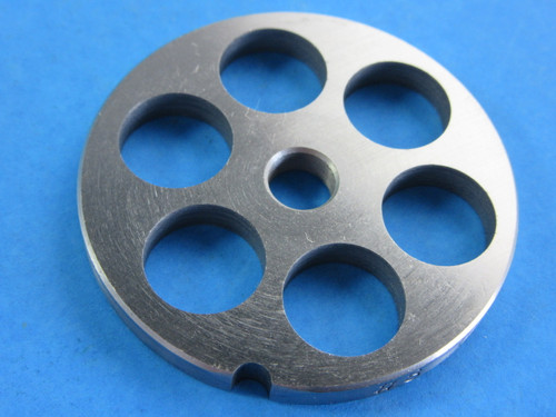 #8 plate with 5/8" (16mm) holes for sausage or chili grind