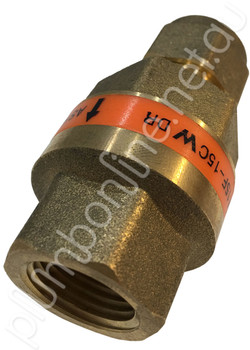 AGV Reverse Non Return Valve High Temp for Solar Hot Water - NVHT-15F-15C - Female Connection AGV Reverse Non Return Valve High Temp for Solar Hot Water - NVHT-15F-15C - Female Connection