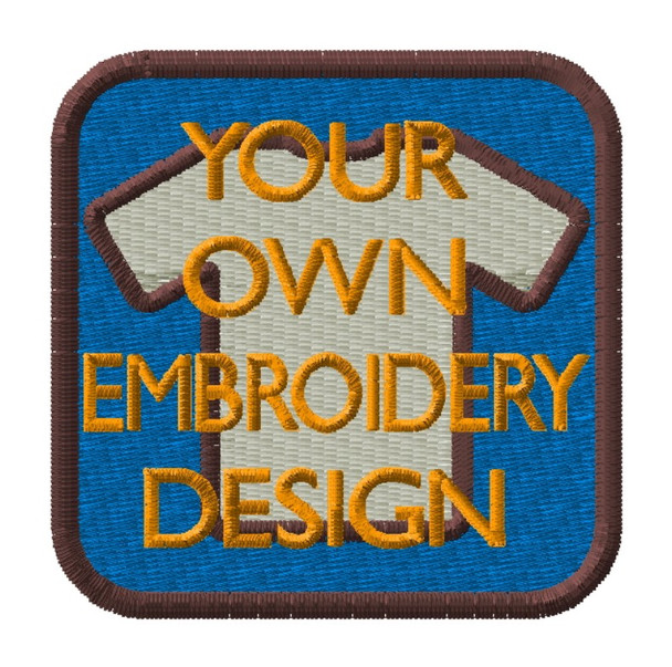 Embroidery 'Your logo/design' - BigWight