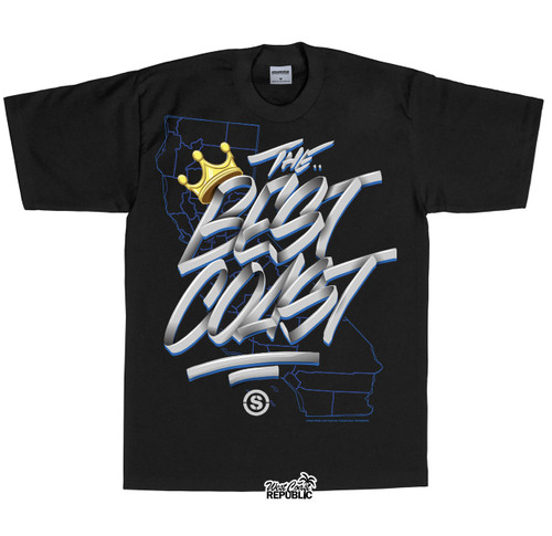 Streetwise Best Coast T-Shirt BLK