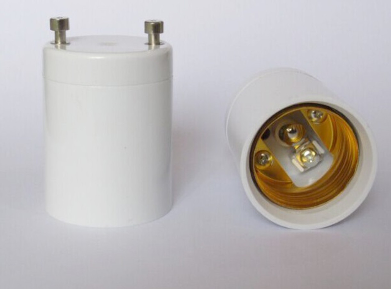 GU24 to E26 Adapter Medium Base Light Socket Bulb Converter Pride LED