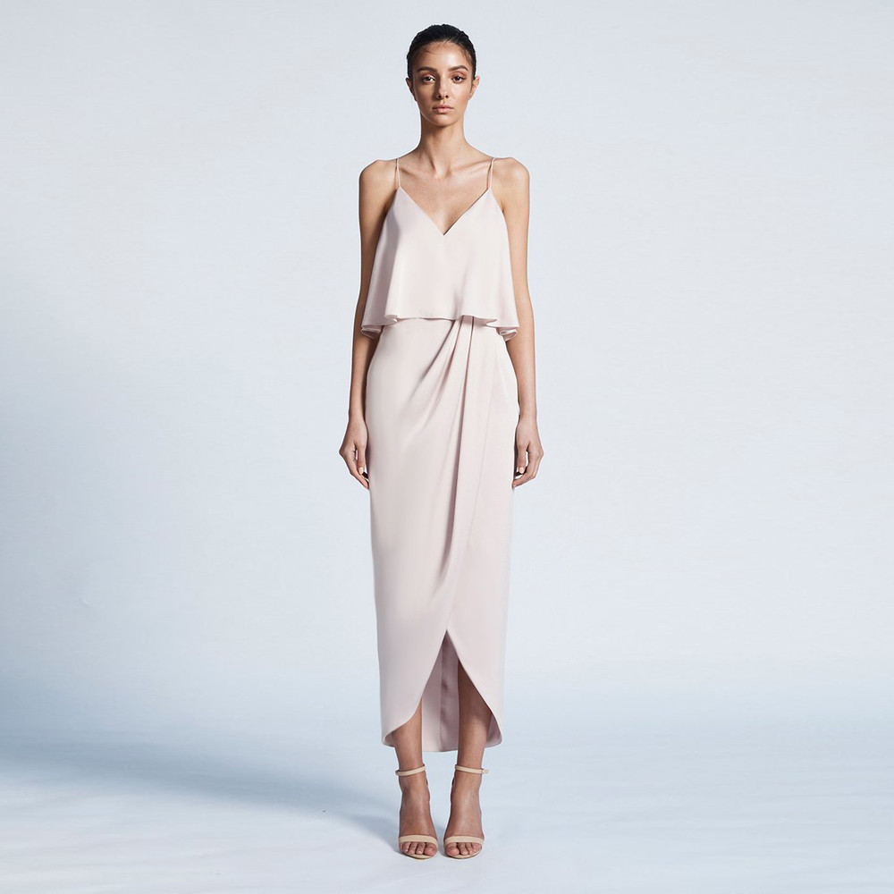 Shona joy outlet cocktail draped dress