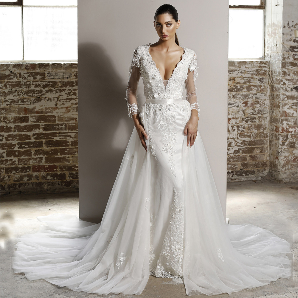 Madison W109 Jadore Wedding Dresses Bridal Overlay Skirt Sydney Online