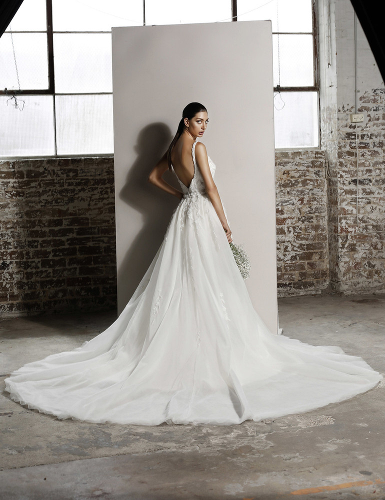 Aubrey Wedding Gown W111 by Jadore Bridal Jadore White Label Sydney Melbourne 