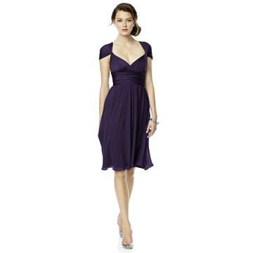dress dessy overskirt chiffon twist wrap short colours