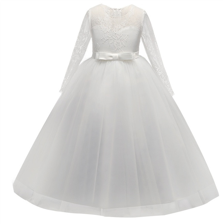 Presley Flower Girl Dress Long Sleeve