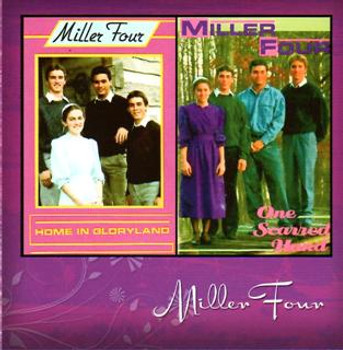 Home in Gloryland/One Scarred Hand CD by Miller Four Home in Gloryland/One Scarred Hand CD by Miller Four