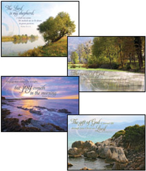 KJV Boxed Cards - Sympathy, Peaceful Reflections KJV Boxed Cards - Sympathy, Peaceful Reflections