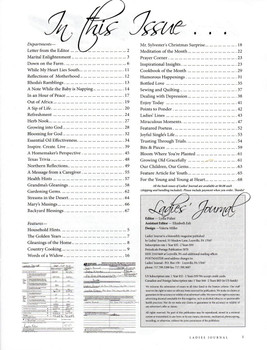 Ladies' Journal - Christian Women of Faith Magazine Ladies' Journal - Christian Women of Faith Magazine