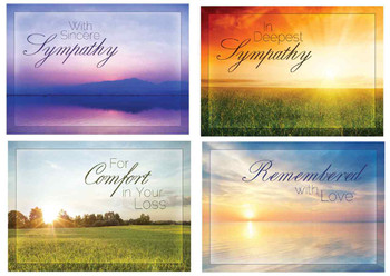 KJV Boxed Cards - Sympathy, Beyond the Sunset KJV Boxed Cards - Sympathy, Beyond the Sunset