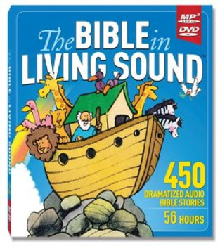 The Bible In Living Sound - Audio Dramatized Bible Stories - MP3 on DVD The Bible In Living Sound - Audio Dramatized Bible Stories - MP3 on DVD