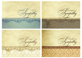 KJV Boxed Cards - Sympathy, Heartfelt Sympathy KJV Boxed Cards - Sympathy, Heartfelt Sympathy