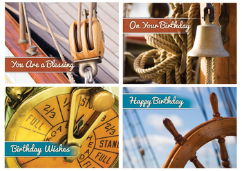 KJV Boxed Cards - Birthday, Birthday Ahoy! KJV Boxed Cards - Birthday, Birthday Ahoy!