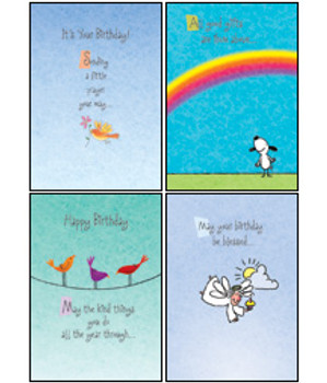 KJV Boxed Cards - Birthday for Child - Whimsical Wishes KJV Boxed Cards - Birthday for Child - Whimsical Wishes
