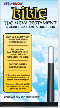 Invisible Ink: Yes & Know® Bible "New Testament" Invisible Ink: Yes & Know® Bible "New Testament"
