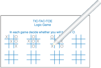 Invisible Ink: Yes & Know® Game Book "Tic Tac Toe" Invisible Ink: Yes & Know® Game Book "Tic Tac Toe"