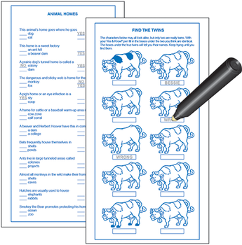 Invisible Ink: Yes & Know® Book - Ages 7-77 Invisible Ink: Yes & Know® Book - Ages 7-77
