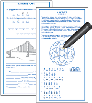 Invisible Ink: Yes & Know® Book - Ages 12-112 Invisible Ink: Yes & Know® Book - Ages 12-112