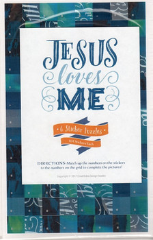 Jesus Love Me (Boy) - Sticker Puzzles - Set of 6 Puzzles, 104 Pcs Each Jesus Love Me (Boy) - Sticker Puzzles - Set of 6 Puzzles, 104 Pcs Each