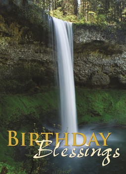 KJV Boxed Cards - Birthday, Waterfalls by Heartwarming Thoughts KJV Boxed Cards - Birthday, Waterfalls by Heartwarming Thoughts