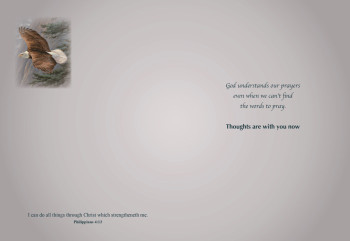 KJV Boxed Cards - Sympathy, On Eagle's Wings by Heartwarming Thoughts KJV Boxed Cards - Sympathy, On Eagle's Wings by Heartwarming Thoughts