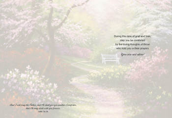 KJV Boxed Cards - Sympathy, Peaceful Retreat by Heartwarming Thoughts KJV Boxed Cards - Sympathy, Peaceful Retreat by Heartwarming Thoughts