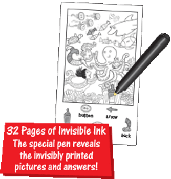 Invisible Ink: Highlights™ - Hidden Pictures™ Under-the-Sea Puzzles Invisible Ink: Highlights™ - Hidden Pictures™ Under-the-Sea Puzzles