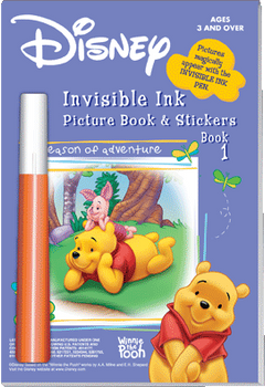 Invisible Ink with Stickers: Winnie the Pooh Book 1 Invisible Ink with Stickers: Winnie the Pooh Book 1