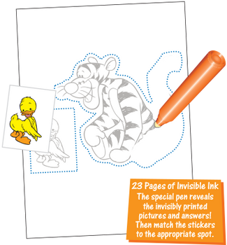 Invisible Ink with Stickers: Winnie the Pooh Book 1 Invisible Ink with Stickers: Winnie the Pooh Book 1