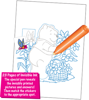 Invisible Ink with Stickers: Winnie the Pooh Book 2 Invisible Ink with Stickers: Winnie the Pooh Book 2
