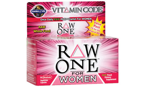 Garden of Life RAW ONE Women's Multivitamin