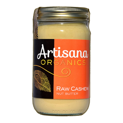 Artisana Raw Organic Cashew Butter - 14 Ounce Jar