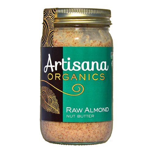 Artisana Raw Organic Almond Butter - 14 Ounce Jar