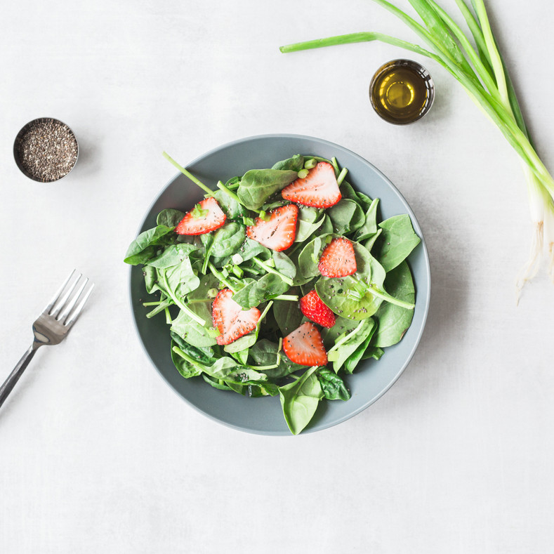 Strawberry Chia Superfood Salad