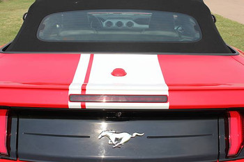 2018-2019 Ford Mustang Convertible Racing Stripe EURO RALLY 2018-2019 Ford Mustang Convertible Racing Stripe EURO RALLY