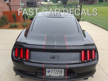 BEST! 2015 Mustang Stripes STALLION SLIM 2015 2016 2017 ( with a 1/4" Red Border, sold separately ) BEST! 2015 Mustang Stripes STALLION SLIM 2015 2016 2017 ( with a 1/4" Red Border, sold separately )