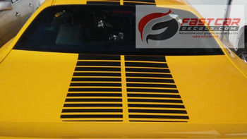 Blacktop Graphics for Dodge Challenger PULSE RALLY 3M 2008-2018 Blacktop Graphics for Dodge Challenger PULSE RALLY 3M 2008-2018