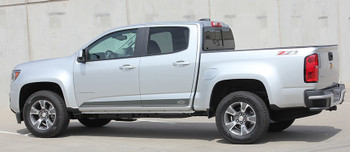 side view Chevy Colorado Decals RAMPART 3M 2015 2016 2017 2018 2019 side view Chevy Colorado Decals RAMPART 3M 2015 2016 2017 2018 2019