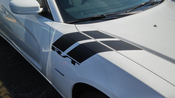 Dodge Charger Fender Racing Hash Stripes DOUBLE BAR 2011-2018 Call 812-725-1410 Dodge Charger Fender Racing Hash Stripes DOUBLE BAR 2011-2018 Call 812-725-1410
