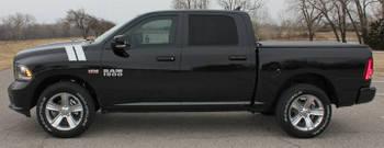 Dodge Ram Hash Mark Decal DOUBLE BAR 2009-2016 2017 2018 Dodge Ram Hash Mark Decal DOUBLE BAR 2009-2016 2017 2018