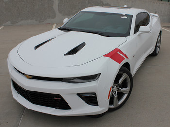 front angle BEST! Camaro Fender HASH MARKS Decals 2016 2017 2018 front angle BEST! Camaro Fender HASH MARKS Decals 2016 2017 2018