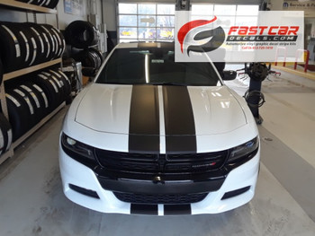 Dodge Charger Hellcat Racing Stripes 3M N CHARGE 15 2015-2019 Dodge Charger Hellcat Racing Stripes 3M N CHARGE 15 2015-2019
