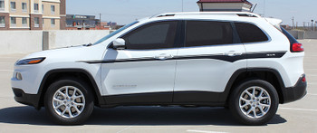 Jeep Cherokee Side Stripe Kit 3M CHIEF 2014-2017 2018 2019 Jeep Cherokee Side Stripe Kit 3M CHIEF 2014-2017 2018 2019