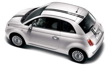 side view Fiat 500 Euro Offset Rally Stripes 3M EURO RALLY 2012-2018 side view Fiat 500 Euro Offset Rally Stripes 3M EURO RALLY 2012-2018