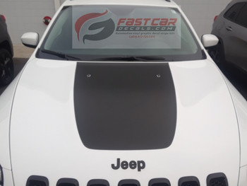 2017 Jeep Cherokee Trailhawk Hood Stripes T-HAWK HOOD 2014-2017 2017 Jeep Cherokee Trailhawk Hood Stripes T-HAWK HOOD 2014-2017