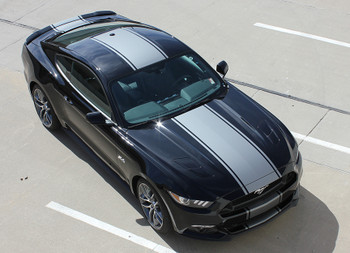 top angle of Mustang Racing Stripes with Pinstripes CONTENDER 3M 2015-2017 FCD Call Us 812-725-1410 top angle of Mustang Racing Stripes with Pinstripes CONTENDER 3M 2015-2017 FCD Call Us 812-725-1410