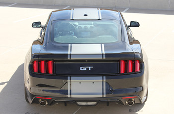 rear of Mustang Racing Stripes with Pinstripes CONTENDER 3M 2015-2017 FCD Call Us 812-725-1410 rear of Mustang Racing Stripes with Pinstripes CONTENDER 3M 2015-2017 FCD Call Us 812-725-1410