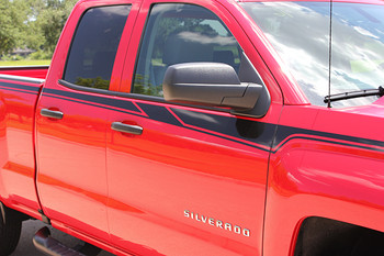 passenger side Vinyl Graphics for Chevy Silverado Truck ACCELERATOR 3M 2014-2019 Call Us 812-725-1410 passenger side Vinyl Graphics for Chevy Silverado Truck ACCELERATOR 3M 2014-2019 Call Us 812-725-1410